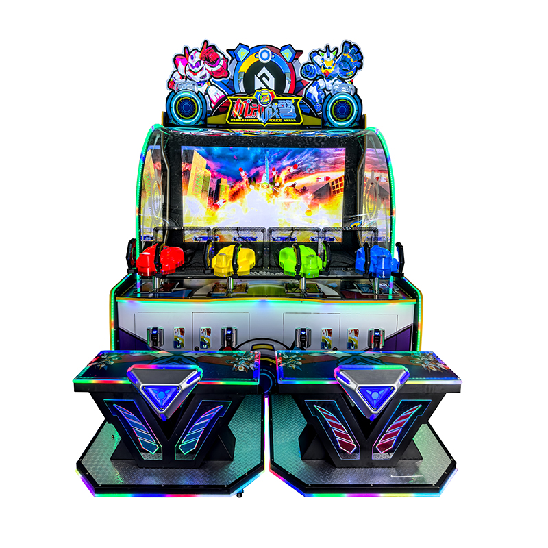 4-person ball shooting machine