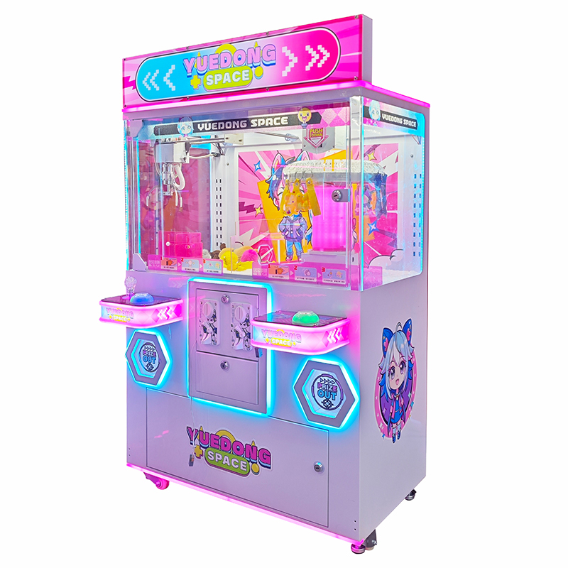 Mini double claw machine + clip machine